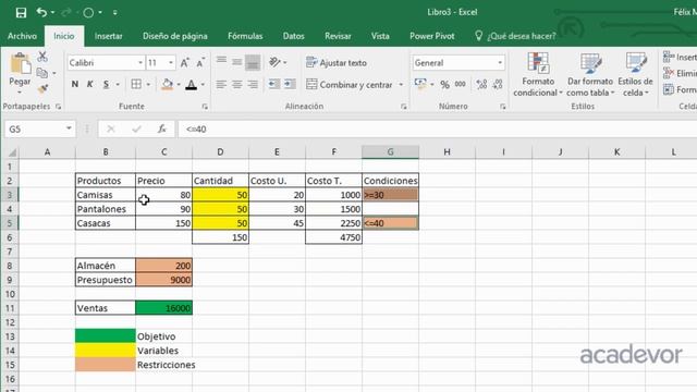 Optimización en Excel con Solver смотреть онлайн