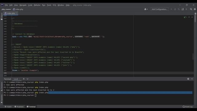 Working with Database in PHP- PHP Tutorial Beginner to Advanced смотреть онлайн