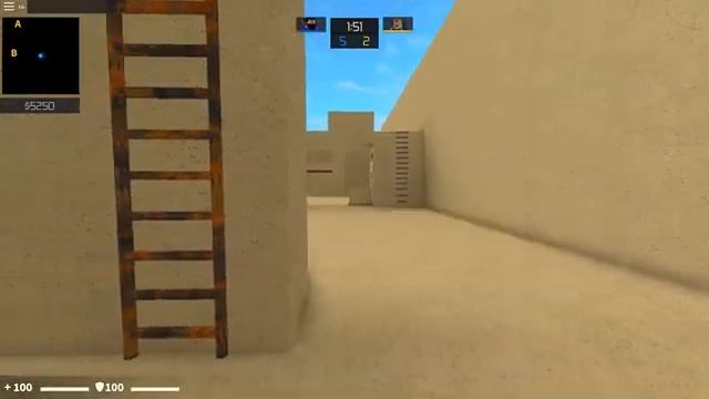 ROBLOX COUNTER BLOX 1V1 VS GAMINGwithNIRyoutube смотреть онлайн