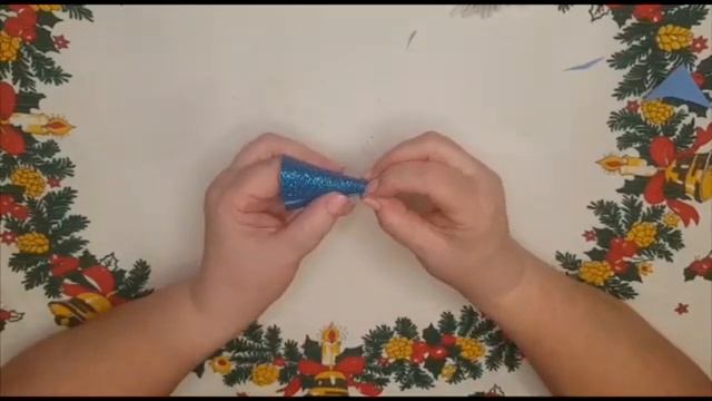 Мастер-класс/Текстильная мастерская/Новогоднее украшение на ёлку/Гномик из глиттерного фоамирана смотреть онлайн