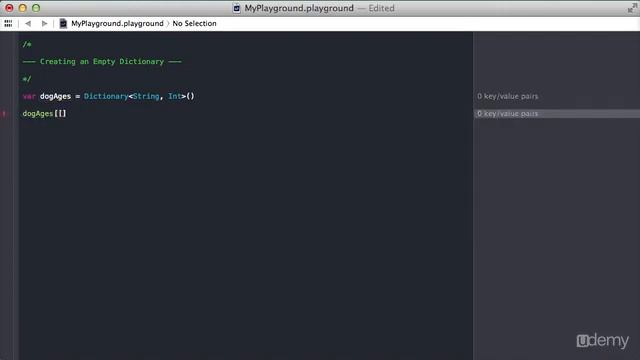 SECTION 5:Video 49 Creating an Empty Dictionary смотреть онлайн