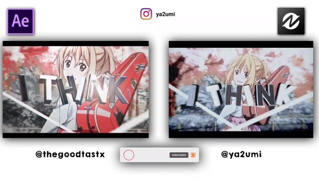 Node Video Vs After Effect | AMV typography | Free Project File смотреть онлайн