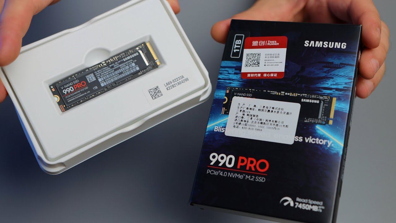 SSD M.2 накопитель Samsung 990 PRO PCIe 4.0 Маленький, но очень серьёзный пацан! смотреть онлайн