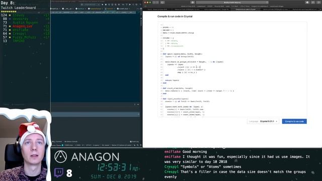 Advent of Code 2019: Day 8 | Python (Image) смотреть онлайн
