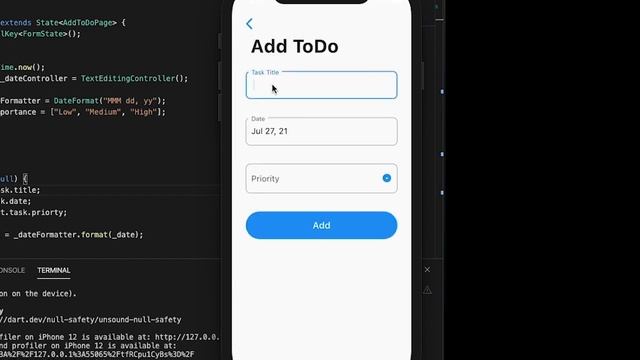 Flutter ToDo App | SQLite | Trailer | #GetCodeFromGitHub смотреть онлайн