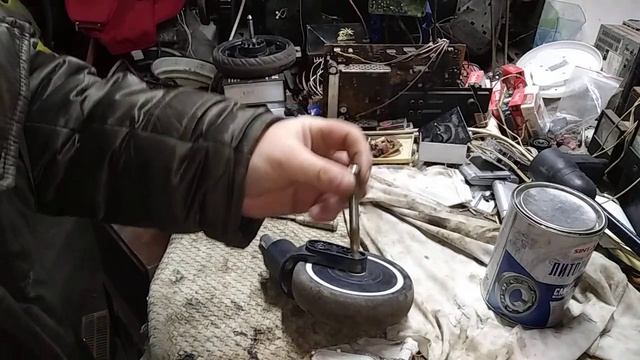 Carrello меняем подшипники передних колёс