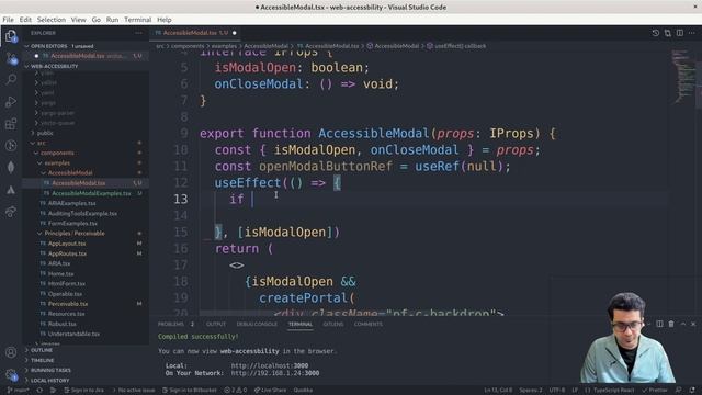Build an Accessible Modal with React | React Modal - #11 | Anuj Singla Hindi смотреть онлайн