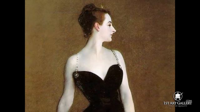 The Scandal of The Portrait of Madame X by John Singer Sargent - 1st-art-gallery.com смотреть онлайн
