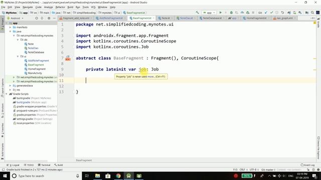 #5 Android Room Tutorial - Using Coroutines смотреть онлайн
