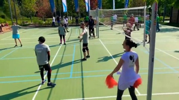 DEKRA CONSTRUCTION team participates in The Rink Volleyball cup 2020