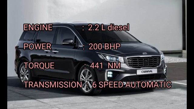 KIA CARNIVAL || INDIA NEW LAUNCH 2020