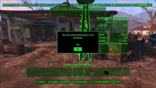 Fallout 4: Build Something That Requires Power смотреть онлайн