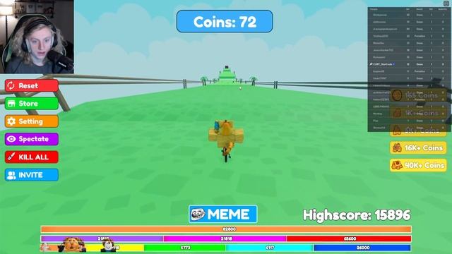 Unicycle Down a Hill (Roblox) смотреть онлайн