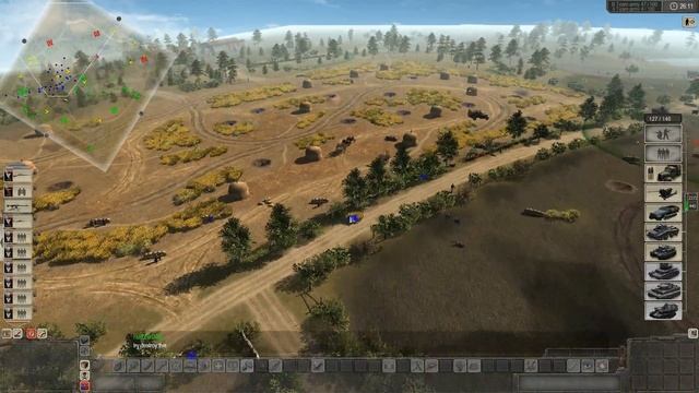 Men Of War Assault Squad (GSM mod) - Ger Vs USSR '45 - " The Spotter " смотреть онлайн