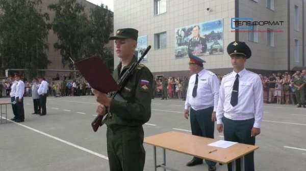 Военная присяга в ВИМО-2016