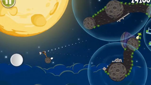 Angry Birds Space Level S-3 Bonus Level Pig Bang Walkthrough! 3 Stars, Guide/ Solution. смотреть онлайн