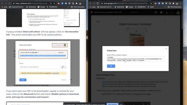 Embedding a Pdf from google drive смотреть онлайн