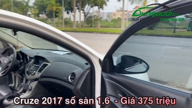 Chevrolet Cruze 2017 số sàn 1.6 MT - Xe đẹp không tai nạn, ngập nước - Giá 375 - Alo 0855.966.966 смотреть онлайн