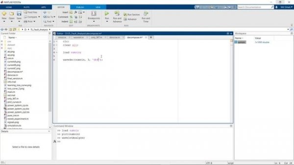 Wavelet Decomposition in Matlab | Wavelet Toolbox and Manual Coding