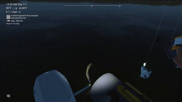 Fishing Planet #48: Night Trolling Blue Crab Island for Striped Bass, Tarpon, & Unique Common Snook смотреть онлайн