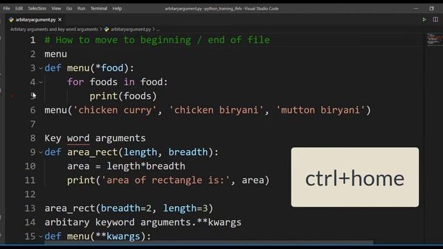 Move Cursor to Beginning of line or end of line in VSCode | #16 смотреть онлайн