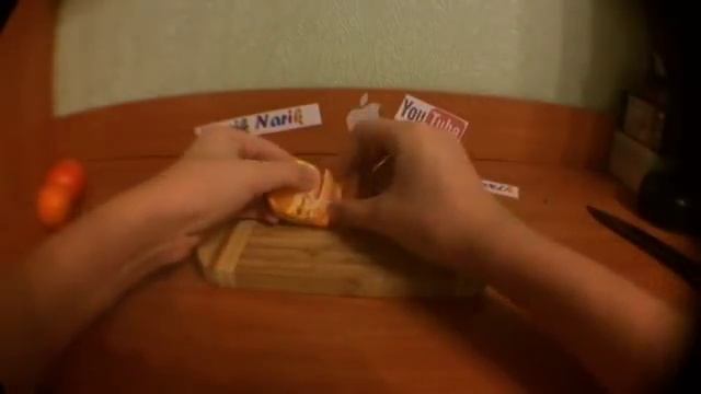 Мандариновый лайфхак[Как почистить мандарин без раба] смотреть онлайн