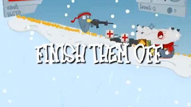 прохождение игры (рембо пингвин) часть 1 смотреть онлайн