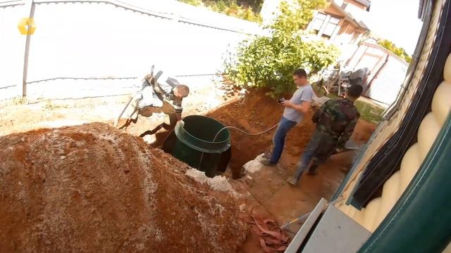 Замена старого септика на Евролос БИО 6 смотреть онлайн