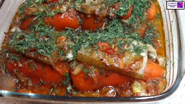 Фаршированные болгарские перцы из замороженных полуфабрикатов. Рецепт. смотреть онлайн