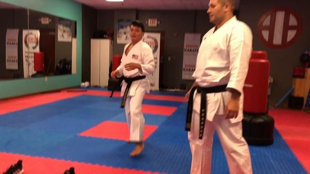 Karate at Home Training Exercises - Kumite Drills [ Footwork Training] смотреть онлайн