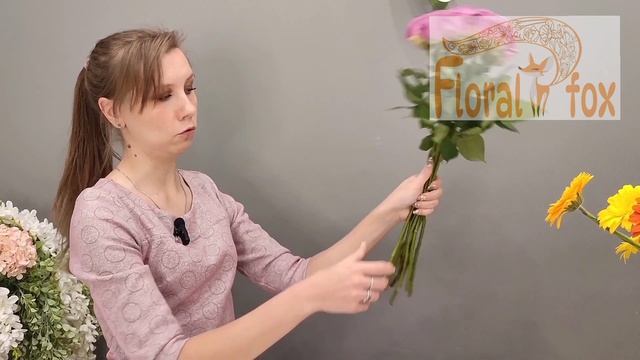 Спиральная техника. Ошибки флористов при сборке букетов. Видео 3.