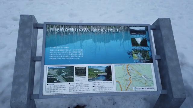 Travel in Hokkaido | Shirogane Blue Pond in Biei смотреть онлайн