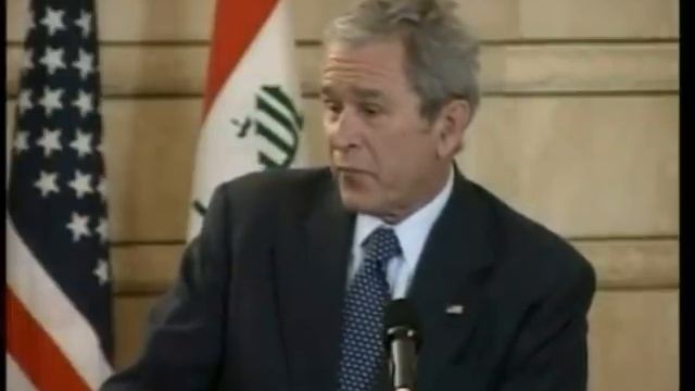 Man Throws Shoes At Bush смотреть онлайн