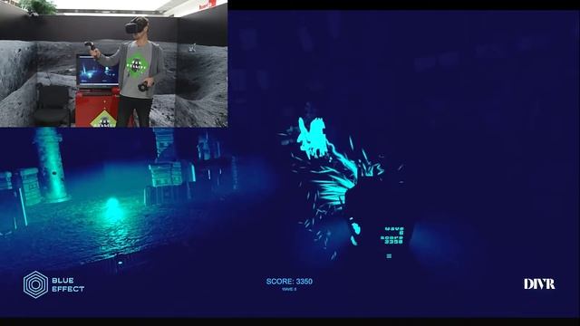 New Reality | Blue Effect VR Обзор | HTC Vive смотреть онлайн