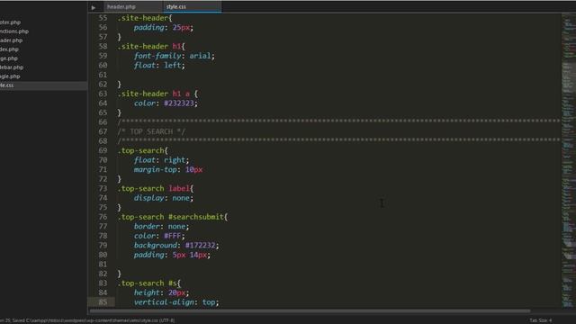 Responsive Wordpress Theme Tutorial - Part 13 : Search Form смотреть онлайн