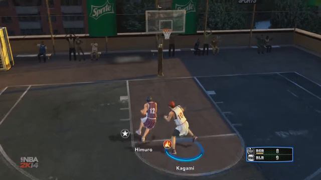 Kagami and Himuro 1v1 ft. Aomine singing - NBA 2k14 mod - Kuroko no basket - Kagami slam dunk смотреть онлайн