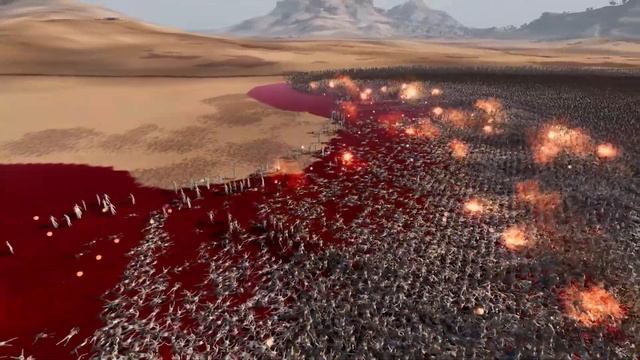100 Cleopatra vs 300.000 Egyptian Warriors | Ultimate Epic Battle Simulator 2 смотреть онлайн