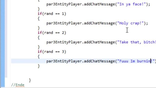 Minecraft Mod programmieren #030 - Random Chatmessage [ModLoader] [German] [HD] смотреть онлайн