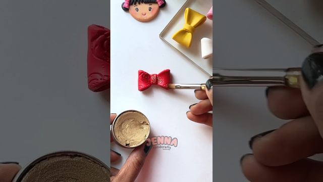 1..2..3..4..? Learn To Make Bows #shortvideo #jennahandcrafts
