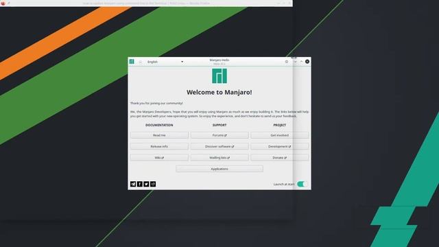 Установка и локализация (русификация) Manjaro KDE Plasma последнего (20.2) релиза. смотреть онлайн