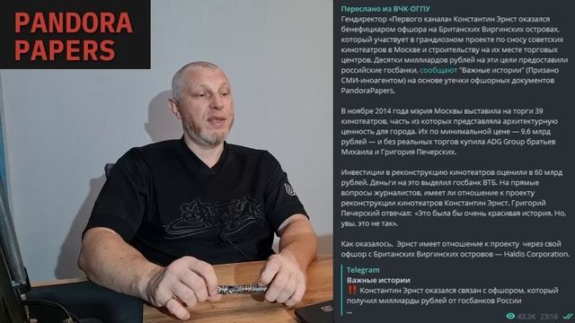 Международный консорциум журналистов расследователей опубликовал "досье Пандоры" смотреть онлайн