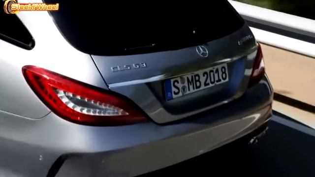 2015 Mercedes CLS 63 S AMG Shooting Brake First Drive смотреть онлайн