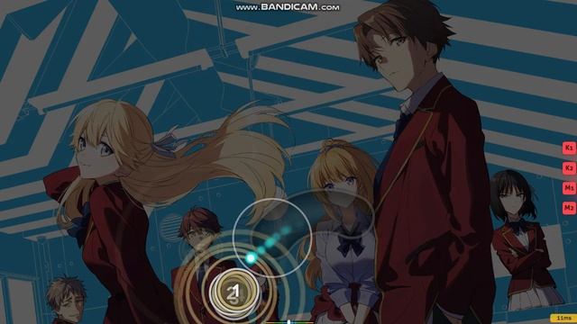 Osu! | Classroom of the Elite Season 2 Opening『Dance In The Game』by ZAQ смотреть онлайн