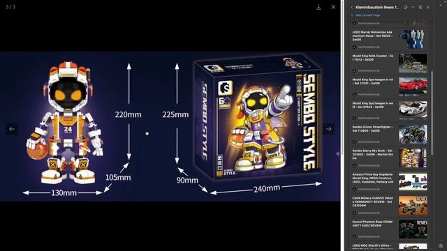 Klemmbaustein News 119: LEGO, CaDA, Mould King, Forange, MOCs, Ideas und mehr смотреть онлайн