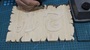 Номер дома, табличка из дерева своими руками
