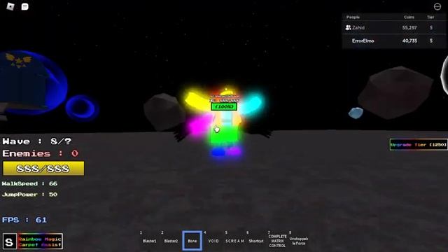 Undertale Souls OP Boss Rush Extended: Code Rainbow soloing until puppets...? смотреть онлайн