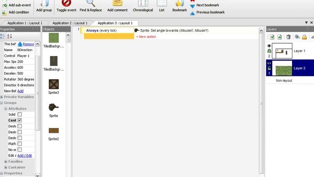 Scirra Construct - Делаем TDS игру #1. Главный герой и окружение. смотреть онлайн