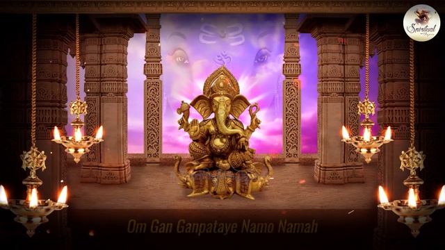 Om Gan Ganapataye Namo Namah || Chanting this Mantra of Ganesha will break Your All Obstacles смотреть онлайн