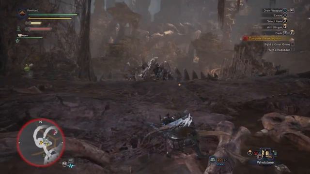 Monster Hunter: World (Assigned Quest) Explore Rotten Vale and Hunt Radobaan as urgent Part 1 смотреть онлайн