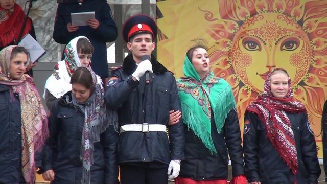 В казачьем лицее отметили "Широкую масленицу" смотреть онлайн